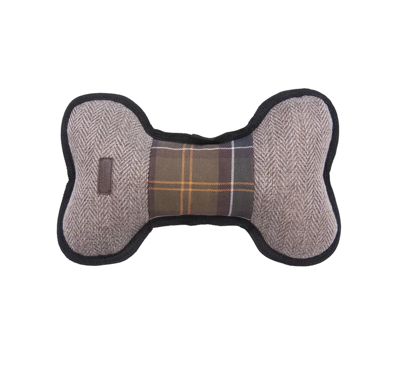 Barbour Dog Toy Bone