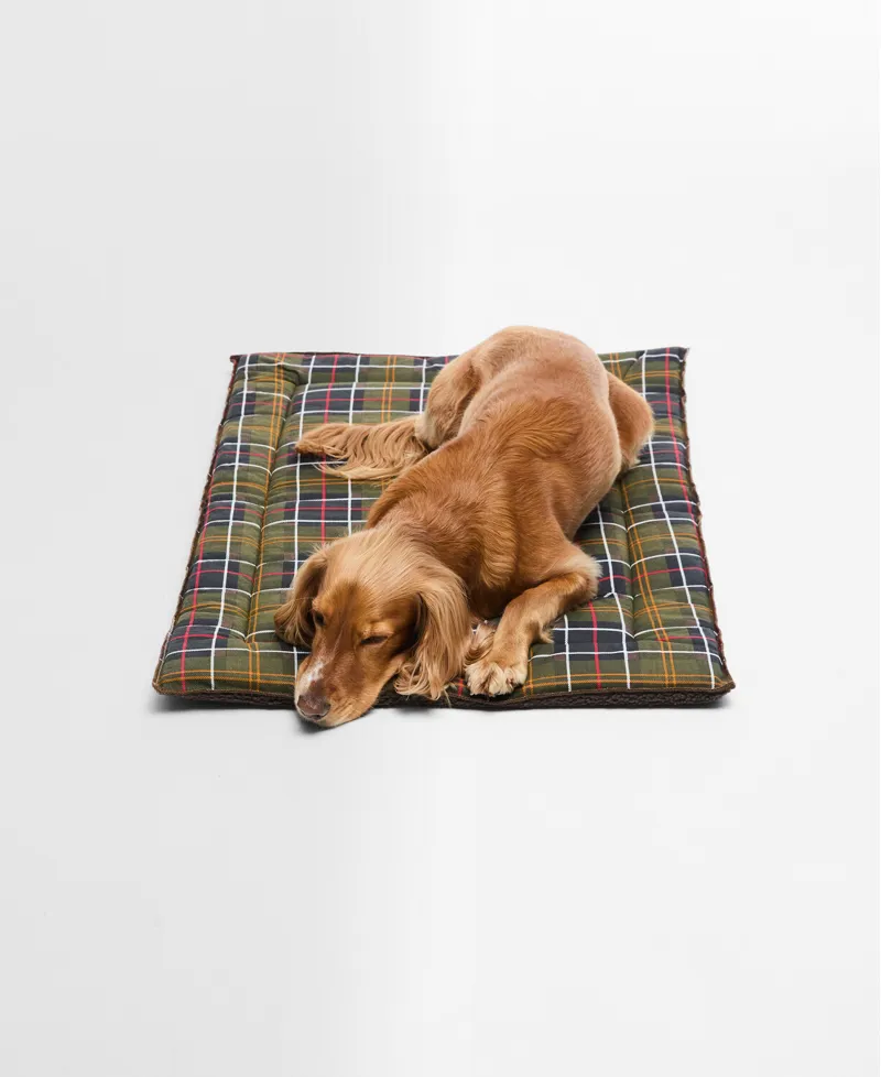Barbour Dog Cage Mat - Classic Tartan-1