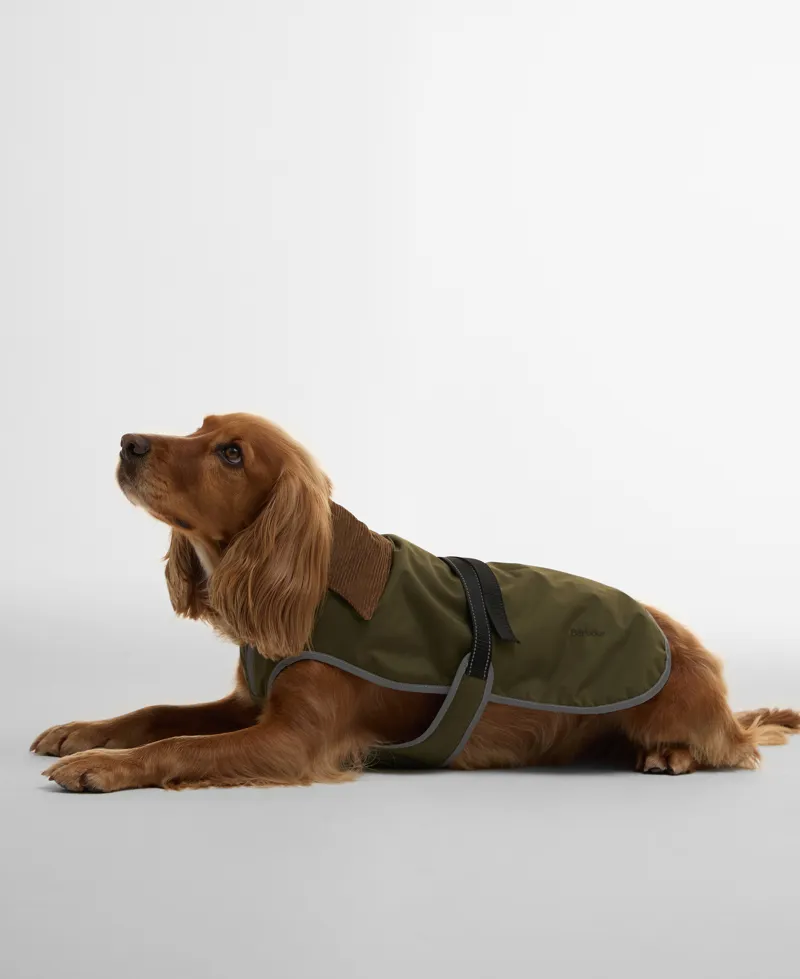 Barbour Monmouth Waterproof Dog Coat - Olive-2