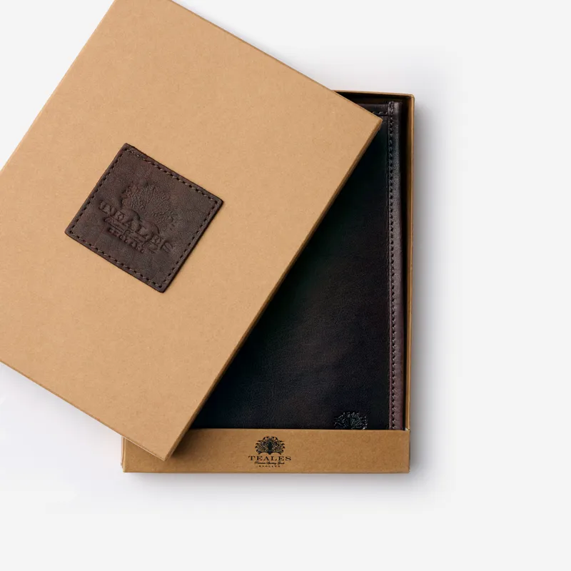 Teales Dark Brown Notebook A5-2