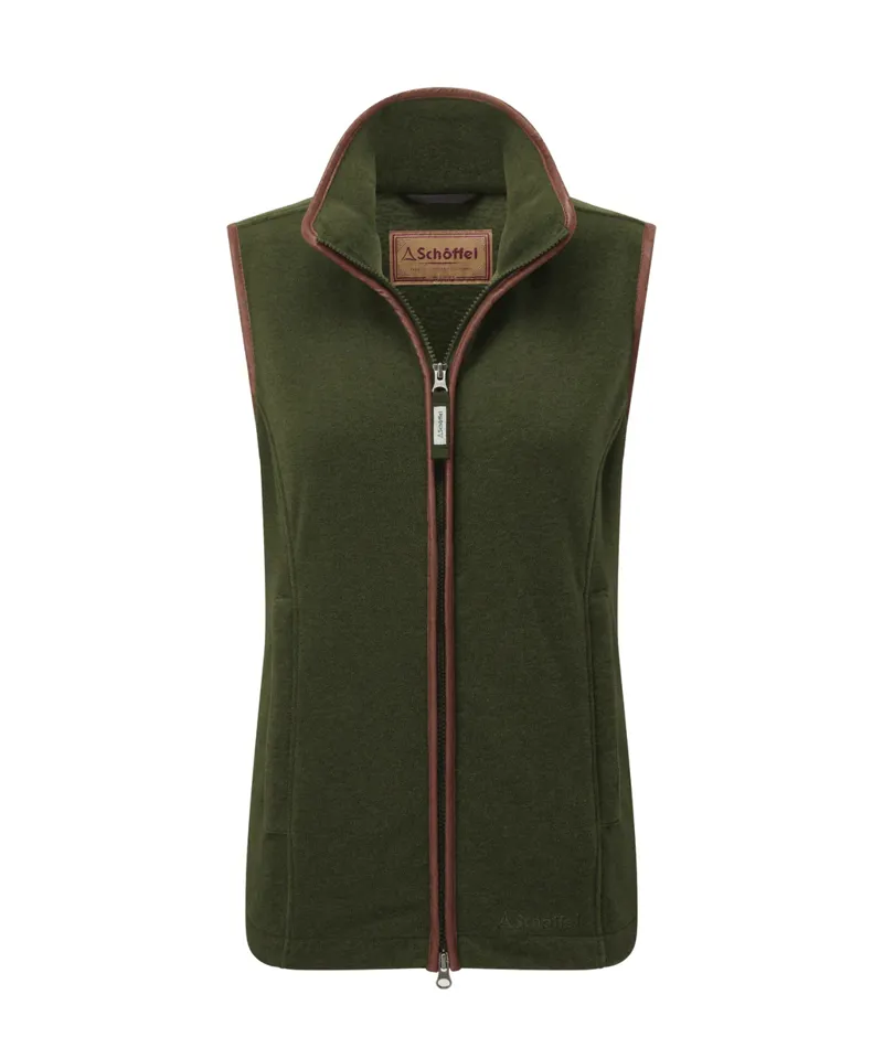 Schoffel Lyndon II Fleece Gilet - Dark Olive