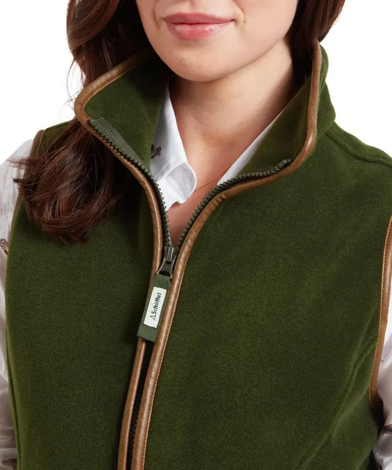 Schoffel Lyndon II Fleece Gilet - Dark Olive-5