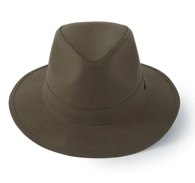 Hicks and Brown Darsham Wax Fedora-1