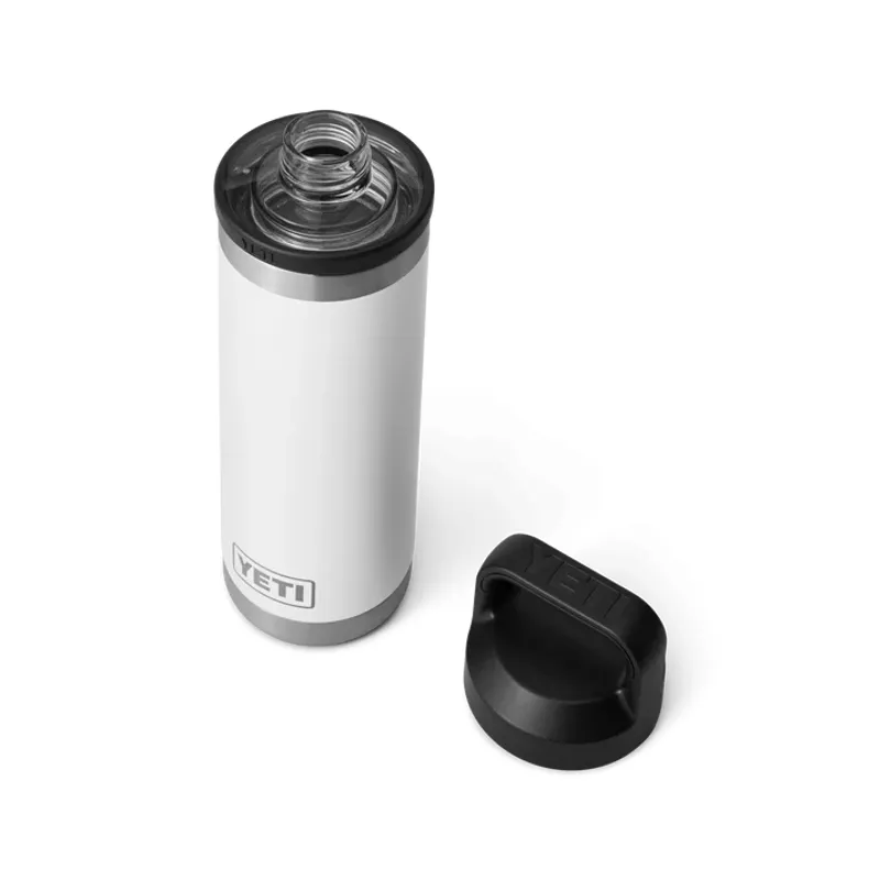 Yeti Rambler 18oz Bottle Chug - White-3