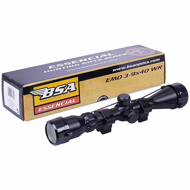 BSA Essencial Hunting Rifle Scope - EMD 3-9X40 WR
