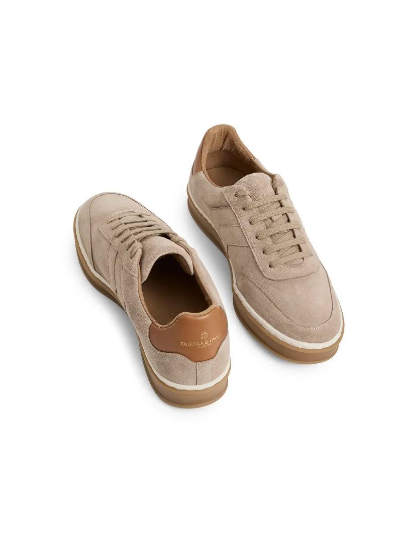 Fairfax and Favor Kendrick Trainer - Fawn Suede-1