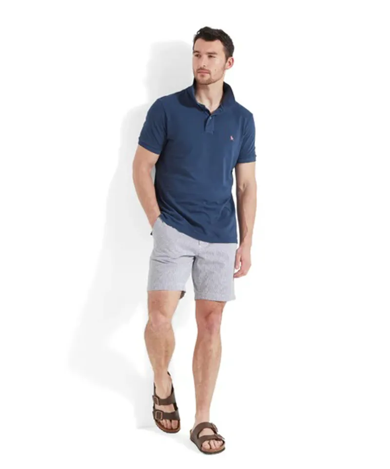 Schoffel St Ives Garment Dyed Polo Shirt - French Navy-2