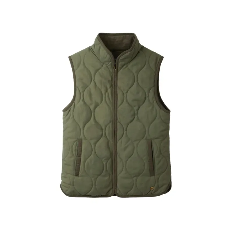 Hicks and Brown Timworth Gilet - Green