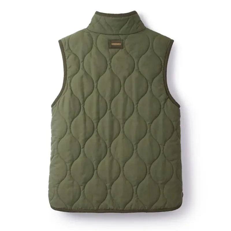 Hicks and Brown Timworth Gilet - Green-1