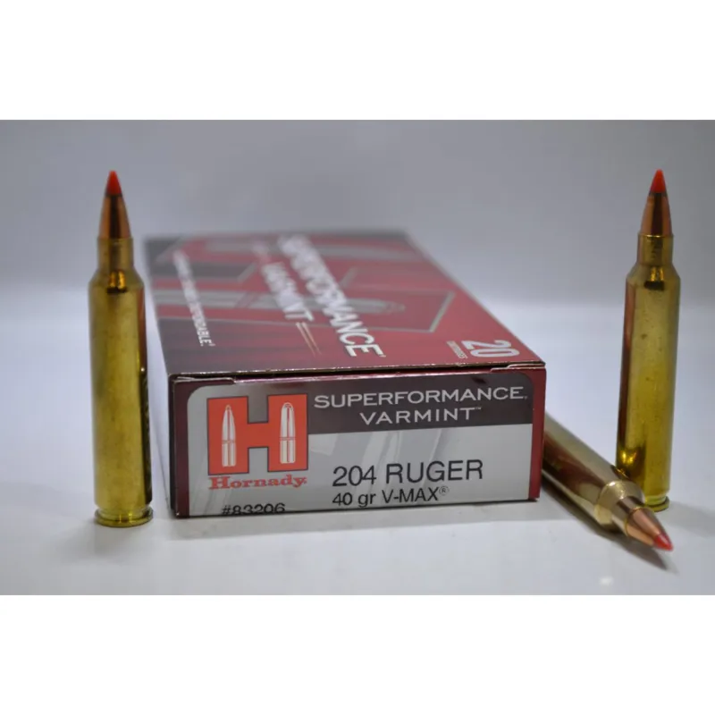 Hornady 204 Ruger 40g V-MAX