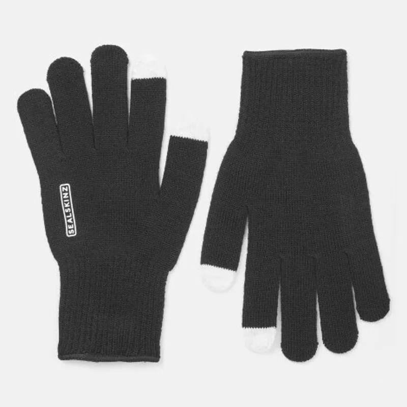 Sealskinz Hanworth Solo Merino Glove - Black
