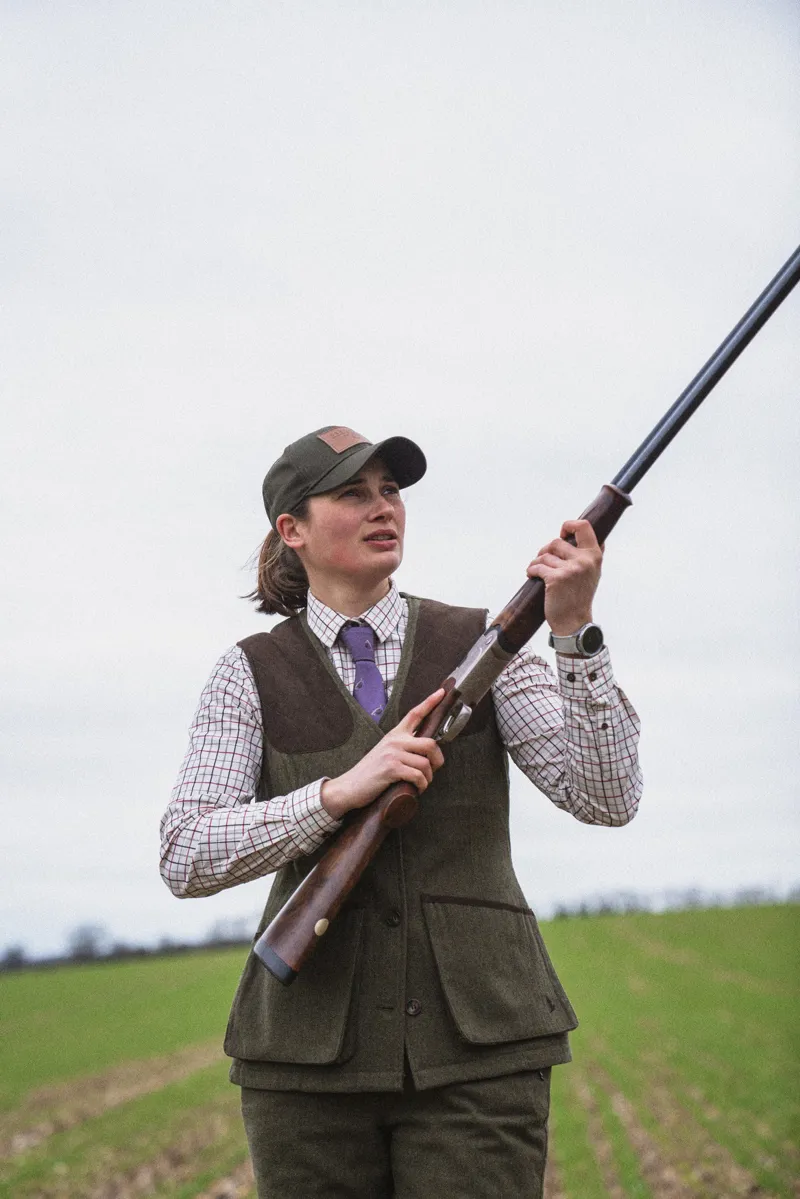 Seeland Ladies Hillside Harriet Waistcoat Moss Green-4