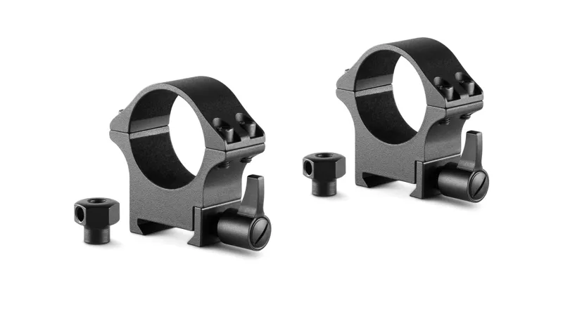 Professional Steel Ring Mounts 30mm 2 Piece Weaver Medium