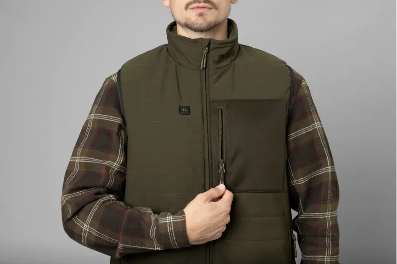 Seeland Unisex Celsius Heat Waistcoat Pine Green-3