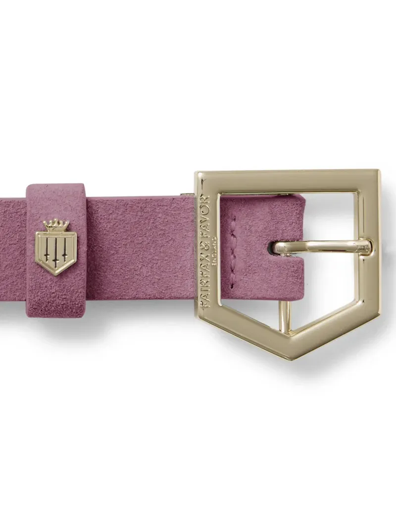 Fairfax and Favor Sennowe Belt - Heather Suede-2