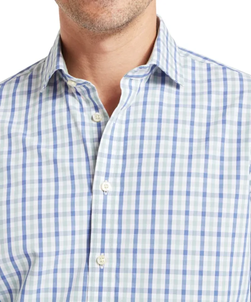 Schoffel Hebden Tailored Shirt - Mist Blue/ Vintage-3