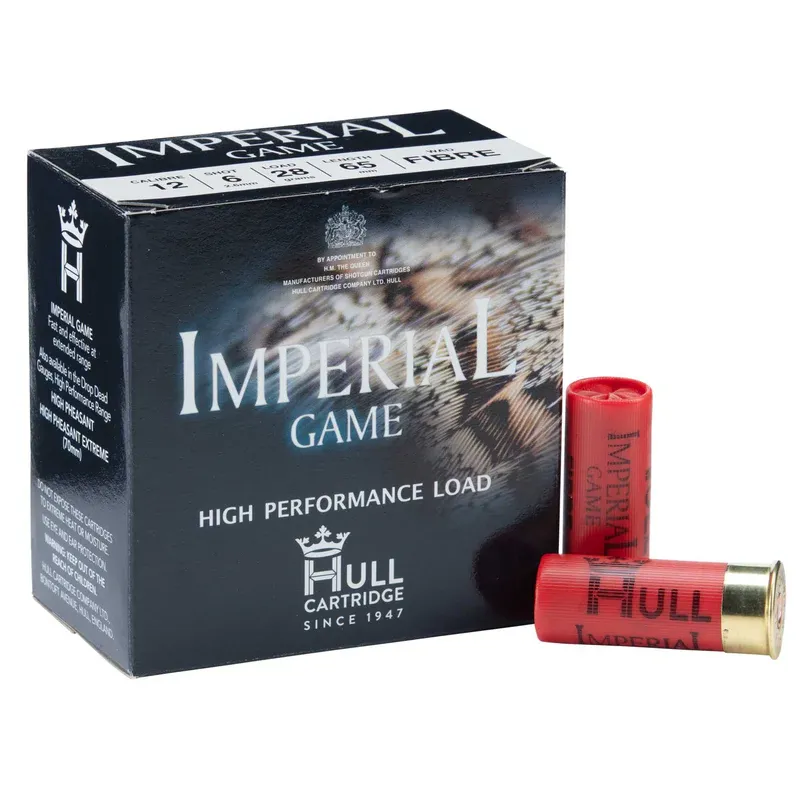 Hull Imperial Game 12 Gauge 28gr 6 Fibre x250