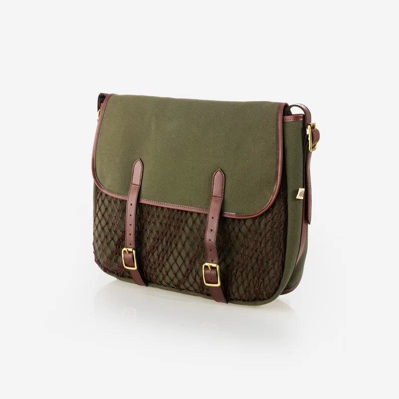 Teales Huntsman Forest Green Canvas Game Bag-1