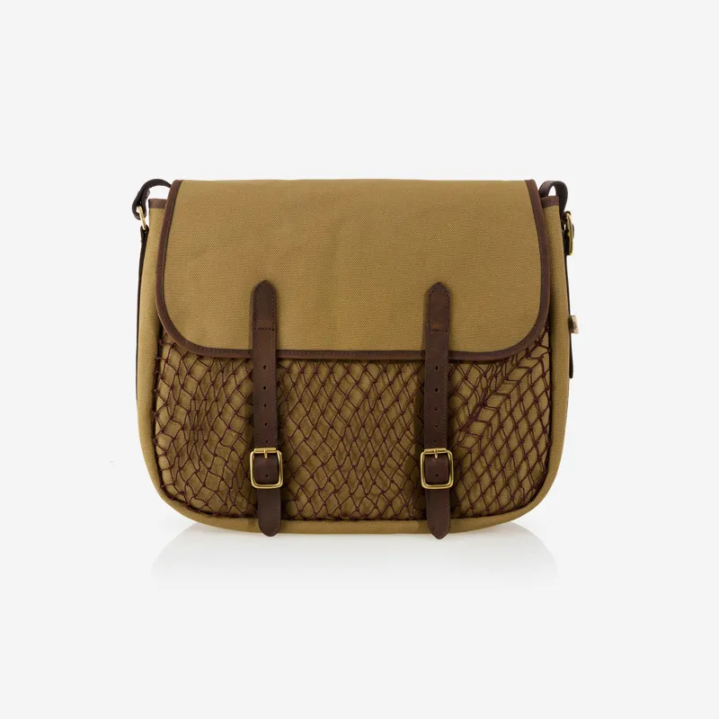 Teales Huntsman Khaki Canvas Game Bag