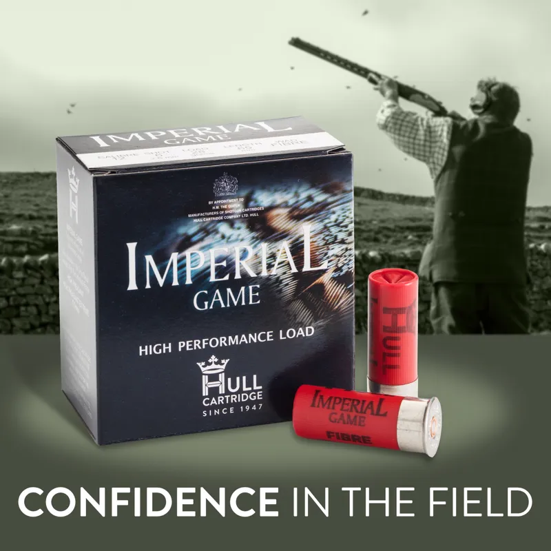 Hull Imperial Game 12 Gauge 28g 4 Fibre x250-1