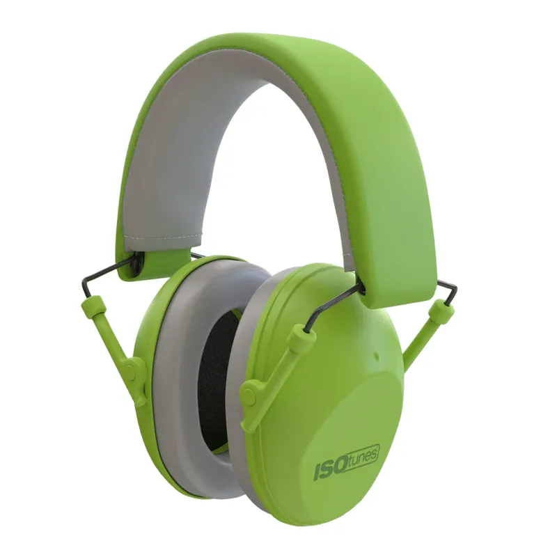 Junior Ear Defender Green by ISOTunes Sport