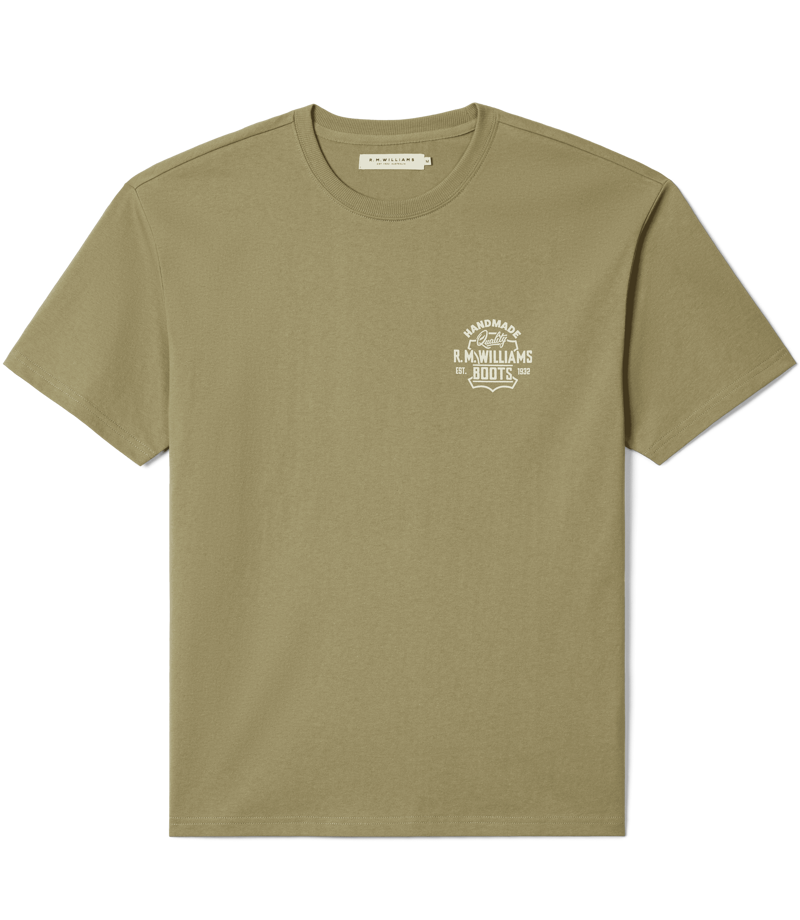R.M.Williams Boots T-Shirt - Sage