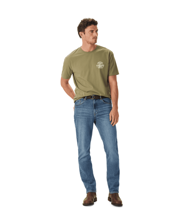 R.M.Williams Boots T-Shirt - Sage-2