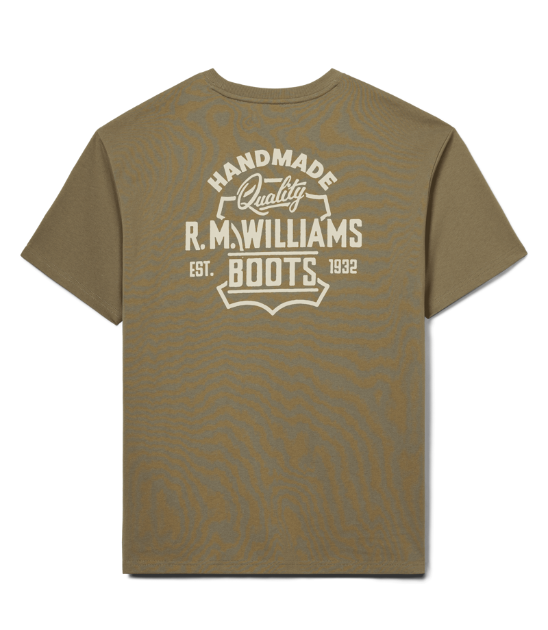 R.M.Williams Boots T-Shirt - Sage-1
