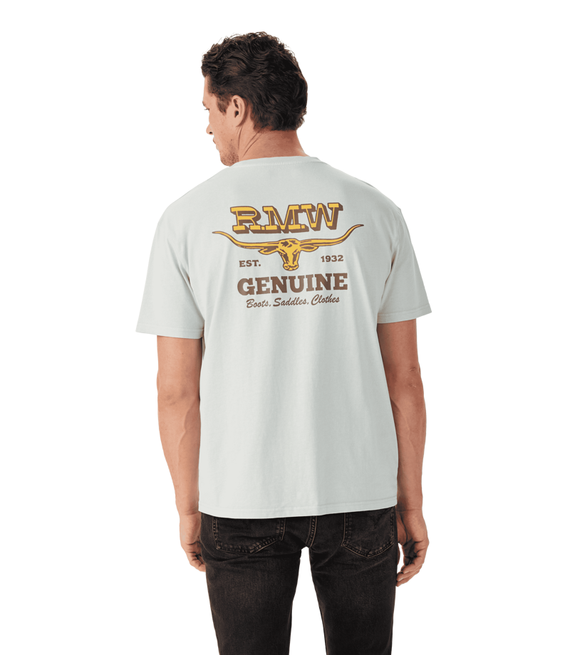 R.M.Williams Louth T-Shirt - Salt-3