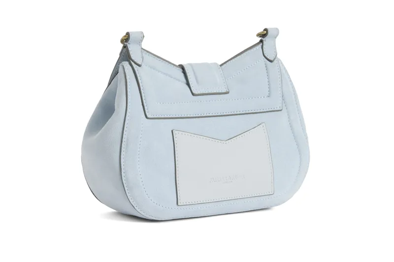 Fairfax and Favor Langham Messenger Bag - Sky Blue-2