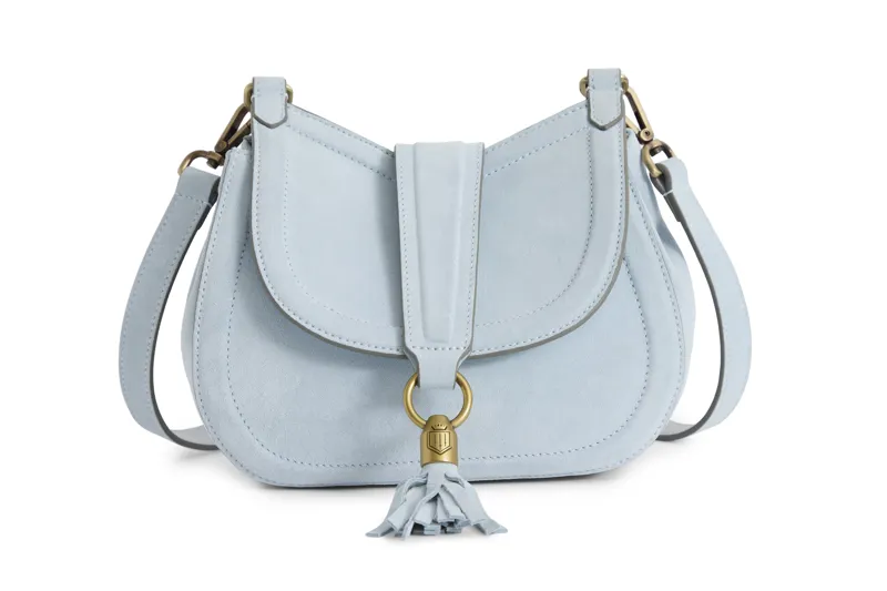 Fairfax and Favor Langham Messenger Bag - Sky Blue