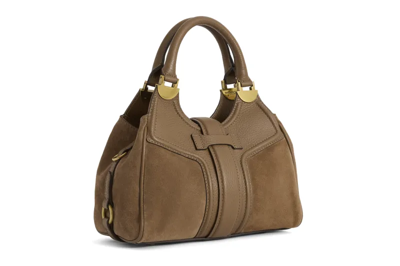 Fairfax and Favor Mini Aviemore Handbag - Tan Suede-2