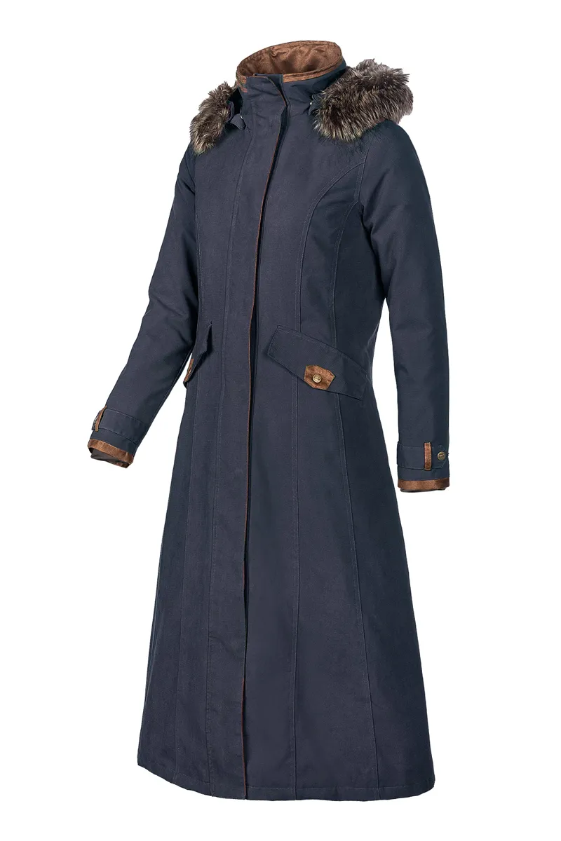 Baleno Kensington Warm Ladies Coat - Navy