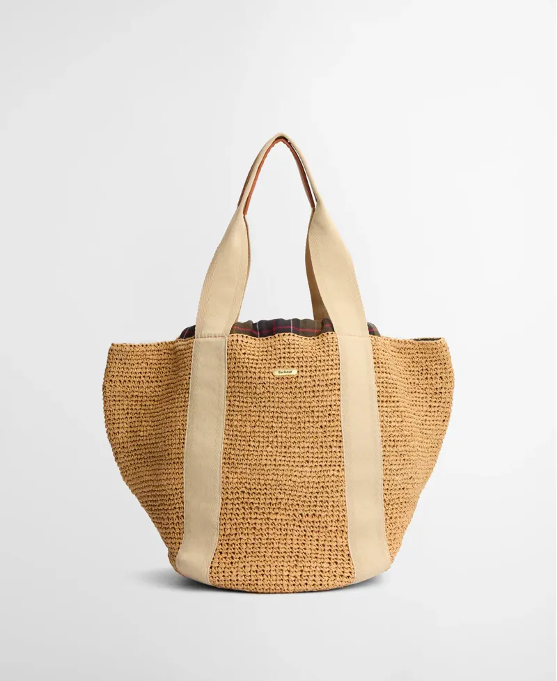 Barbour Lily Beach Tote Bag Natural