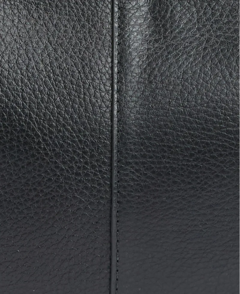 Barbour Sorrel Leather Sling Bag - Black-9