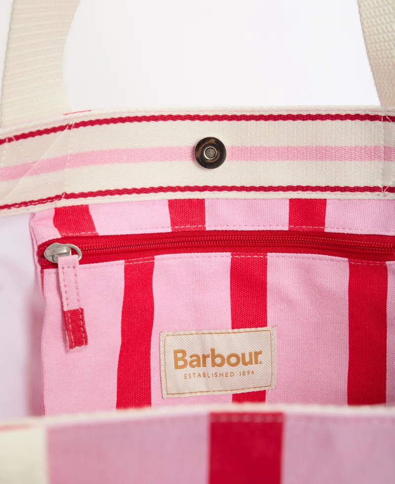 Barbour Emily Striped Tote Bag-2