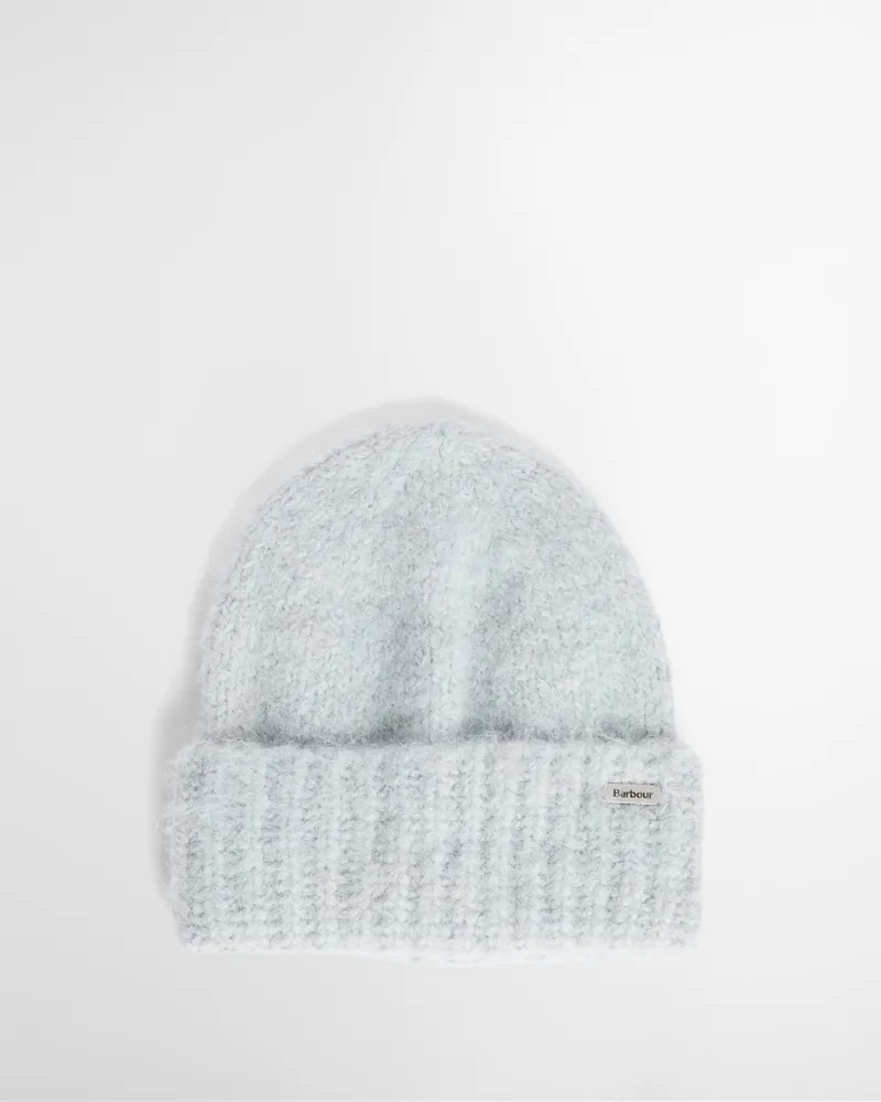 Barbour Emmy Beanie and Scarf Set - Soft Blue-3