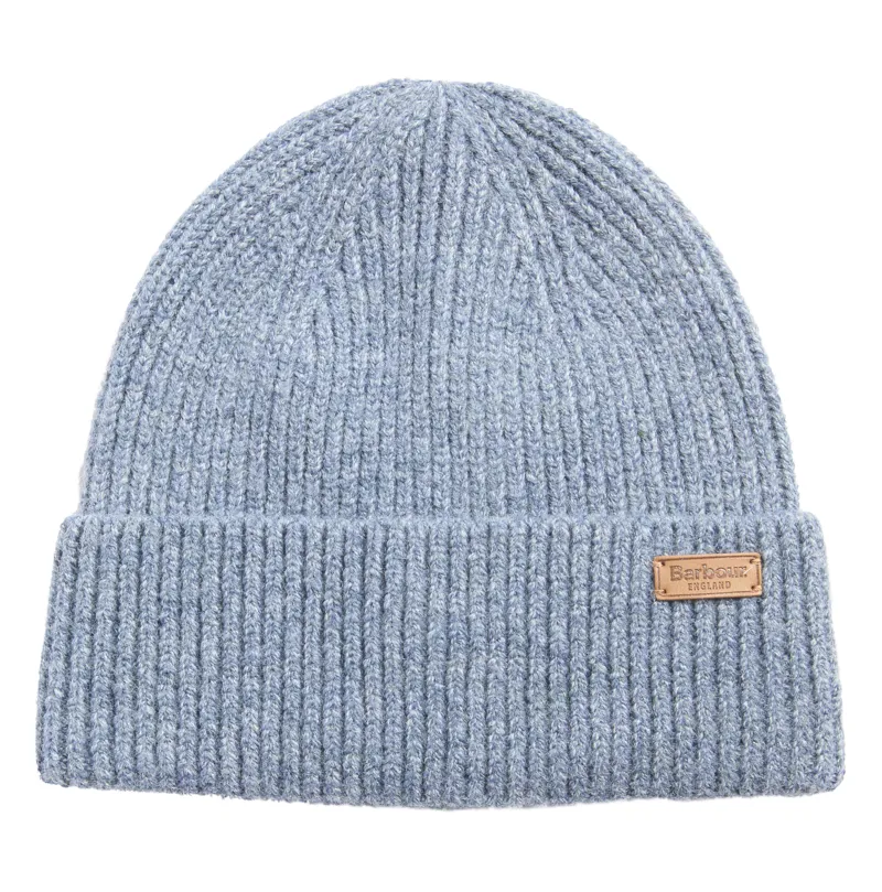 Barbour Pendle Beanie Hat - Denim Blue