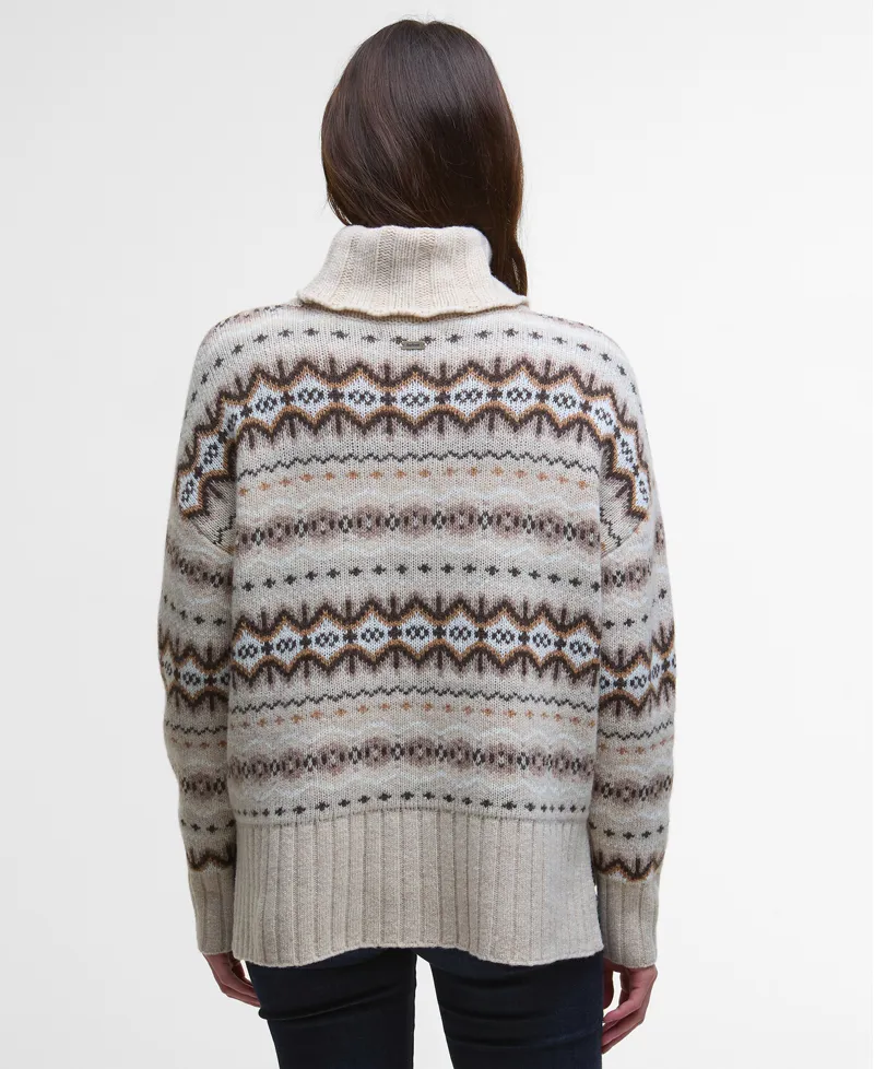 Barbour Helen Knitted Jumper - Birch-3