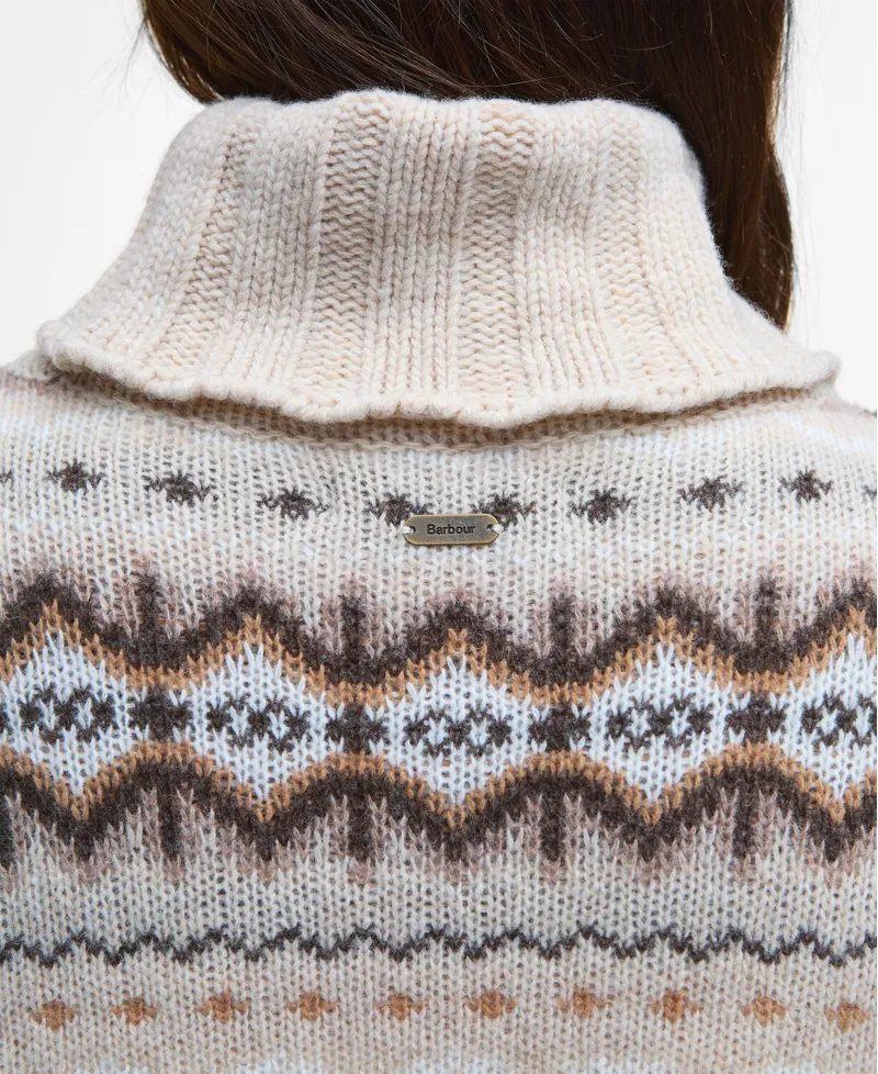 Barbour Helen Knitted Jumper - Birch-5