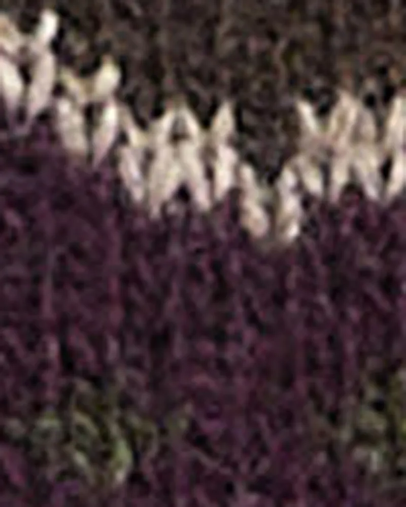 Barbour Ladies Helen Knitted Jumper - Fig Multi-6
