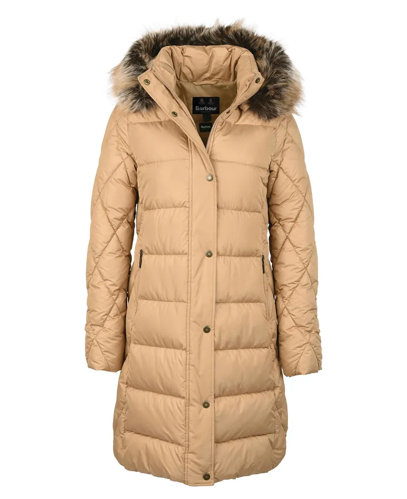 Barbour Ladies Daffodil Quilt Hessian