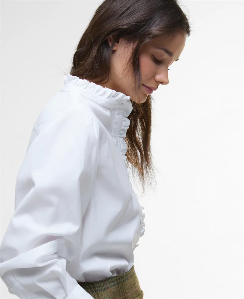 Barbour Embleton Shirt - White-4