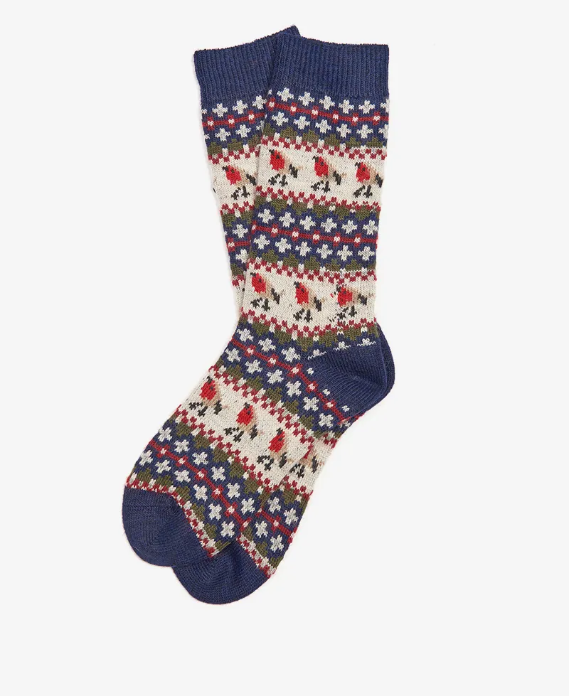 Barbour Robin Sock - Navy