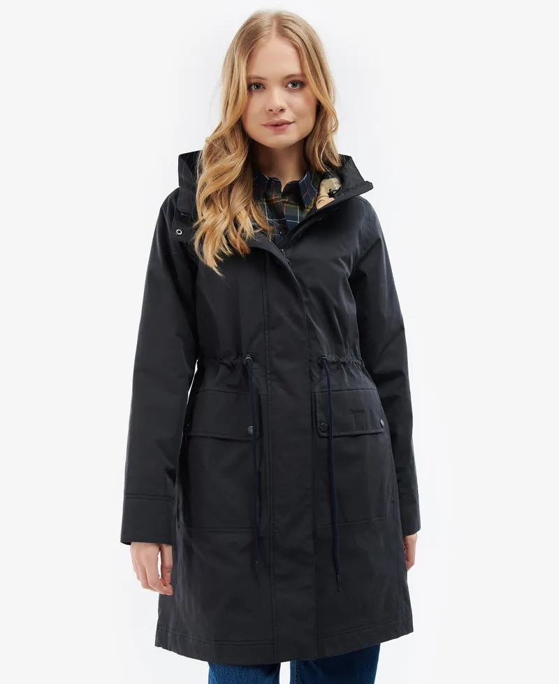 Barbour Ladies Bowlees Jacket - Navy-1