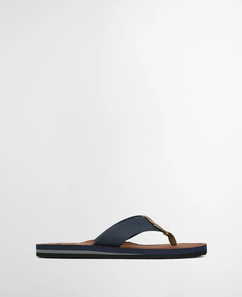 Barbour Men's Toeman Beach Sandal - Navy