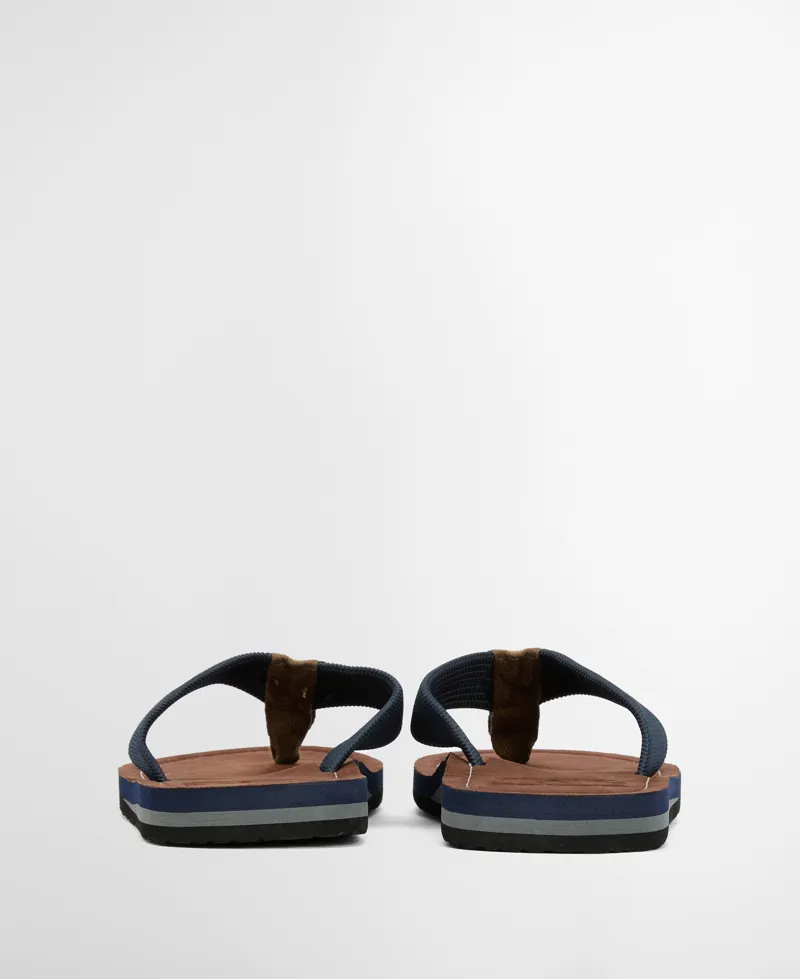 Barbour Men's Toeman Beach Sandal - Navy-2