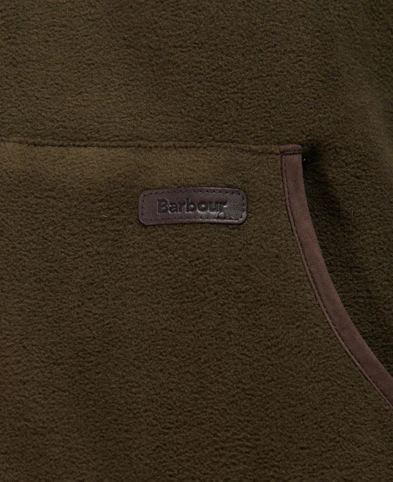 Barbour Mens Oakmoor Fleece Gilet Olive-6