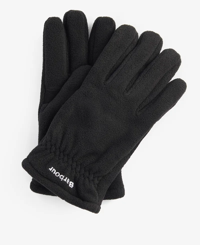 Barbour Coalford Fleece Gloves - Black