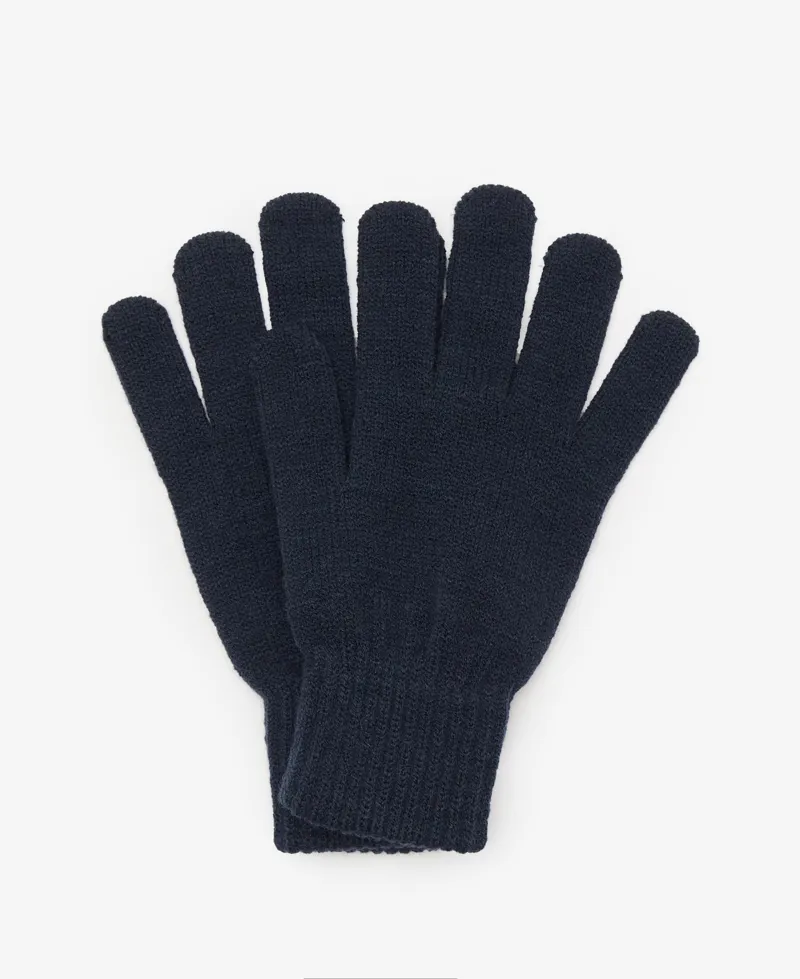 Barbour Tartan Scarf and Glove Set - Green Loch Tartan-2